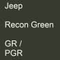 Preview: Jeep, Recon Green, GR / PGR.